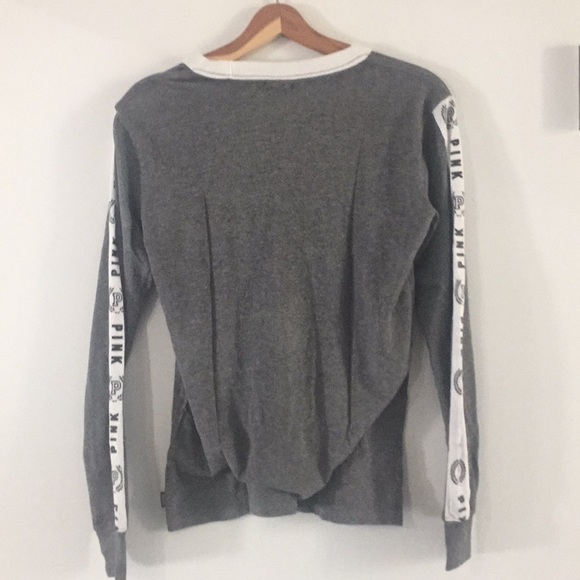 Pink long sleeve Ringer tee - Picture 4 of 4